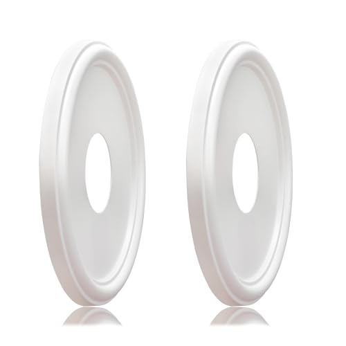 EIFHYT 13-inch White Molded Nylon Ceiling Medallion for Light Fixtures & Fans