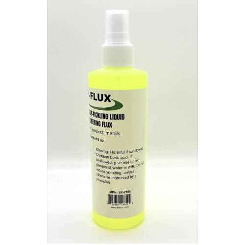JTS-Flux Self Pickling Sprayer Flux for Jewelry Precious Metals Gold Silver and Hard Soldering 8oz USA