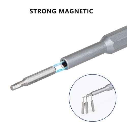 24-in-1 Small Precision Screwdriver Set, CRV-Magnetic Mini Repair Tool Kit for Eyeglass Computer Laptop Watch PS5 Xbox Phone Mac