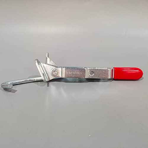 Toggle Clamp Heavy Duty J Hook Type Hand Tool 375 lbs Holding Capacity Durable Quick Release Latch