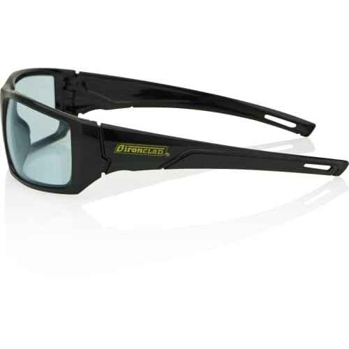 Ironclad Safety Glasses BRONX-Full Frame, anti-scratch anti-fog, Blue