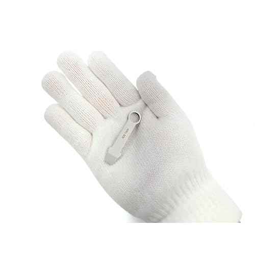 Keychain Mini Pry Bar - Tiny EDC Crowbar - (Stainless Steel) Pocket Tool