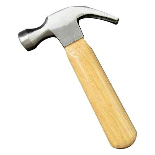 Mini Claw Hammer, Wooden Short Handle Claw Hammer 8 OZ Household Small Hammer Portable Mini Hammer