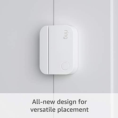 Ring Alarm Contact Sensor 2-Pack - 2nd Gen Window & Door Security, Slim Design, Easy Install