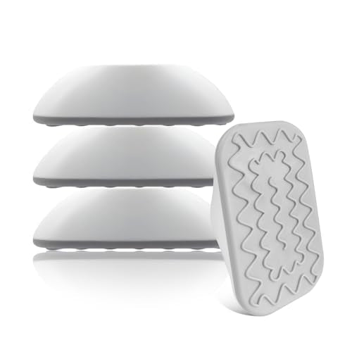 Baby Gate Extender Wall Protector - Pressure Mounted Gates Extension Kit Extends 1.1-3.5 inches Child Safety Gates and Protect Walls & Doorways from Pet & Dog Gates - Work on Stairs (White)