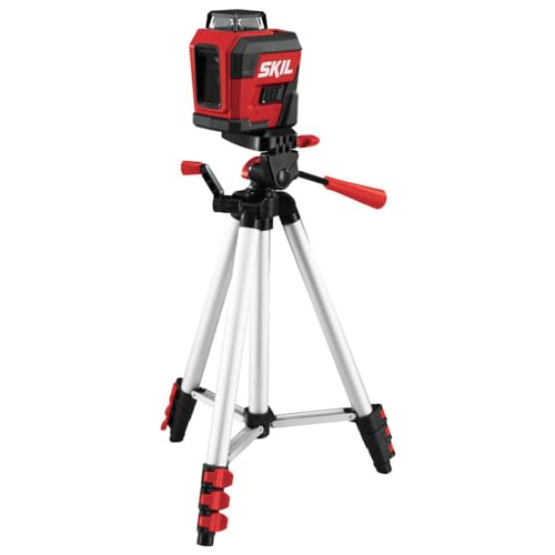 SKIL 65ft. 360° Red Self-Leveling Cross Line Laser Level with
