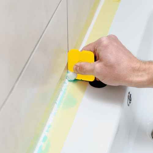 Caulking Kit 15 PCS Silicone Sealant Finishing Tools Multi-Edge Sealant Applicator Smoother Portable Sealants Grout Scraper Sealants Grout Finishing Sealing Caulking Tool for Bathroom Floor Window