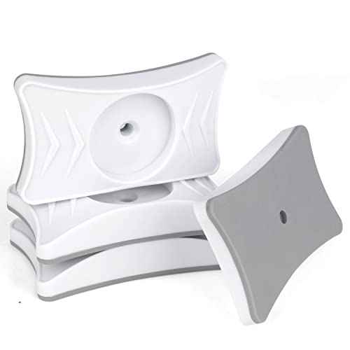 Baby Gate Wall Protector 4 Pack Dog Gates Wall Cups Protect Walls & Doorways from Pet for Child Pressure Mounted Stair Safety Gate- Fit All Safety Gate