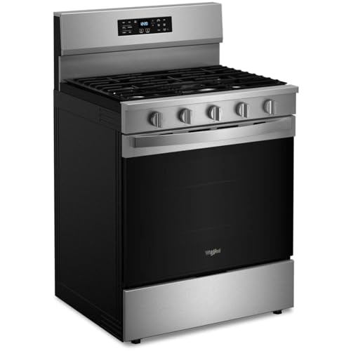 Whirlpool 30-Inch Gas Range with Air Fry, Self-Clean Oven & Storage Drawer