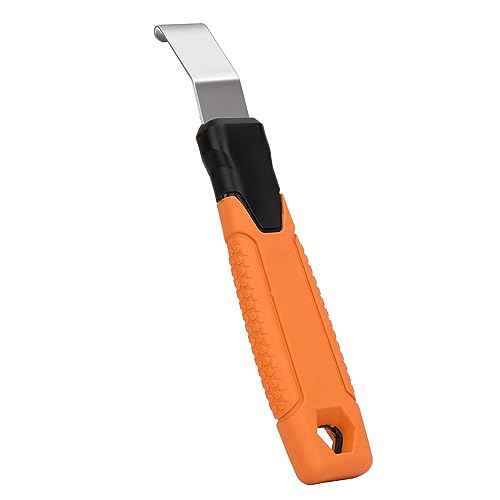 Vinyl Siding Removal Tool - Extra Long Handle, Steel Blade, Non-Slip Grip for Installation and Removal