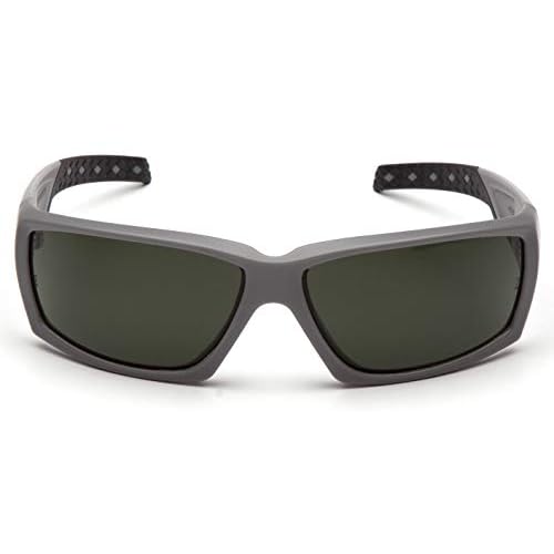 Venture Gear Overwatch Shooting Safety Sunglasses, Forest Gray Anti-Fog Lens