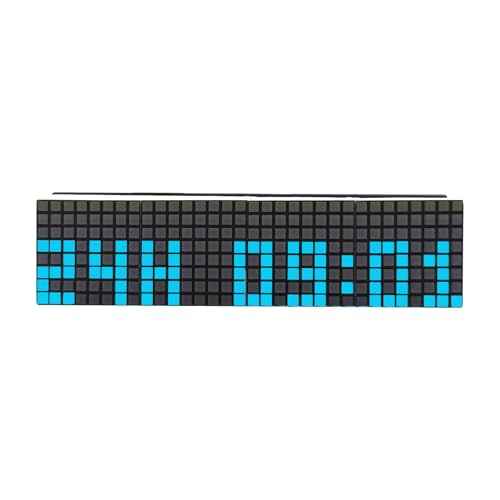 SMD Soldering Practice Kit 6-Digit LED Digital Clock with Music Spectrum Display DIY Electronics Project STEM Gift for Teens Adults Hobbyists