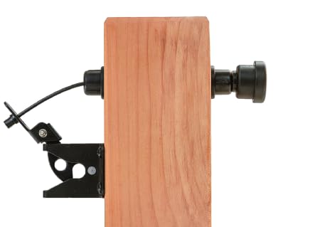 GH Gate Latch Complete Kit Dual Sided Outdoor Gate Lock for Wood Vinyl Metal Fences