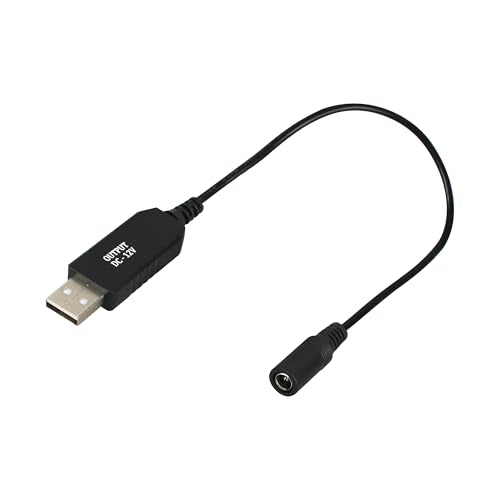 12V Heated Jacket Adapter, USB Charging Cable