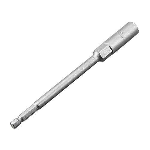 uxcell 1/4" Quick-Change Hex Shank 10mm Nut Setter Driver Drill Bit, 150mm Length, Metric No-magnetic