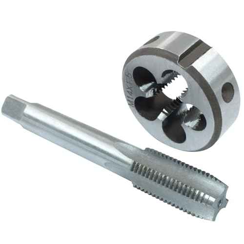 M14 x 1.5 Metric Tap and Die Set, HSS Machine Thread Tap Die Set, M14 x 1.5mm Right Hand Thread Tapping Tool