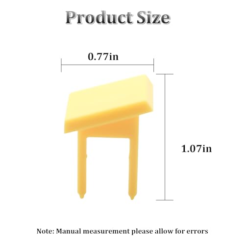 22256 Square Safety Switch Keys for Sears Craftsman Table Saw,Sander,Band Saw,Drill Press Power Tools,4 pcs