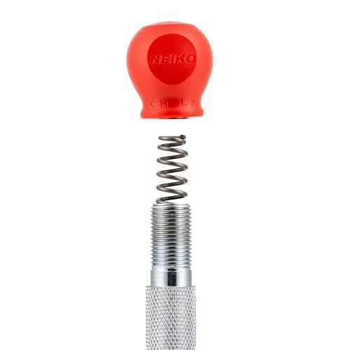NEIKO 02638A 5-Inch Automatic Center Punch for Metal, Adjustable Impact Spring Loaded Tool