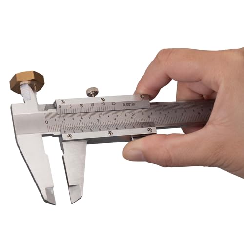 Spurtar 6 Inch/150mm Vernier Caliper Measuring Tool - Non-Digital