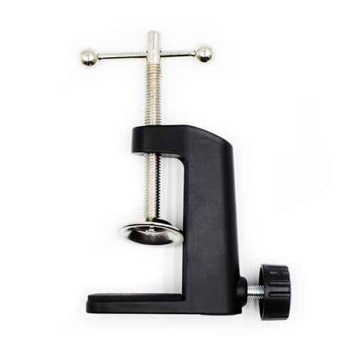 Universal C-Clamp Lamp Holder Desk Mount Clamp Base for Swing Arm Lights, DIY Lighting, Monitors, Workbenches