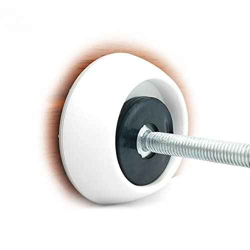 Vmaisi Baby Gate Wall Protector - Protect Walls from Pressure Mounted Pet Dog Gates, 4 Pack White