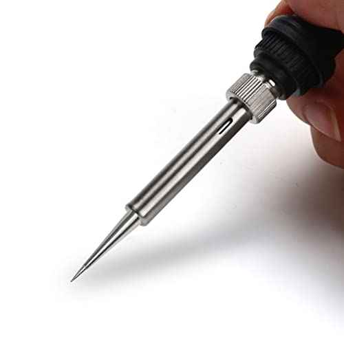 Yakamoz 10Pcs Soldering Iron Tips Replacement 900M Soldering Tips Fine Solder Gun Tips for for Hakko, Radio Shack, TENMA, ATTEN, Quick, Aoyue, Yihua Solder Station