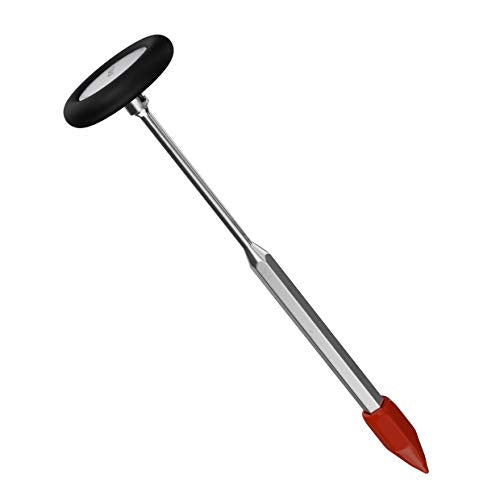 Babinski Neurological Reflex Hammer - Pointed Tip, Durable, 1 Pack - Black