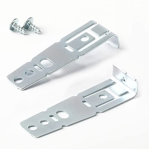 2-Pack WD01X21740 Dishwasher Countertop Mounting Brackets for GE Hotpoint