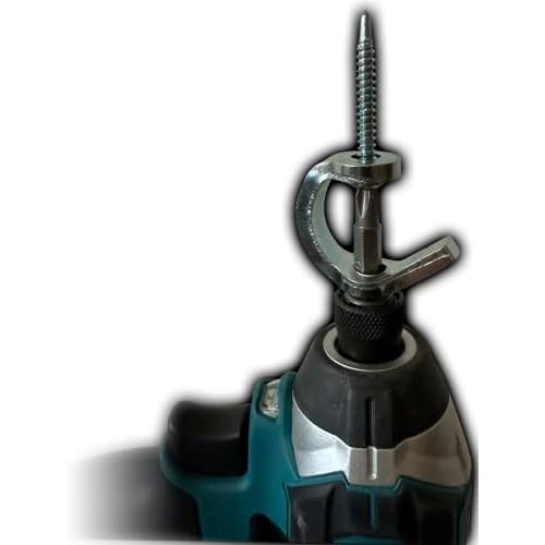 Hook Screw (2pk) - Power Driven Hook Screw - Easy-to-use - Self Tapping - Quick Install