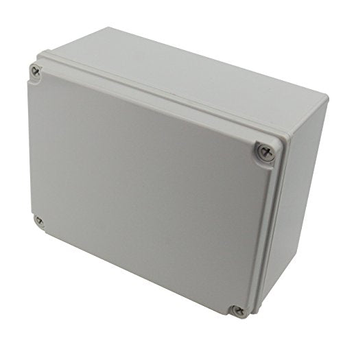 Ogrmar 8x6x4 Inch Plastic IP65 Dustproof Junction Box Waterproof Enclosure