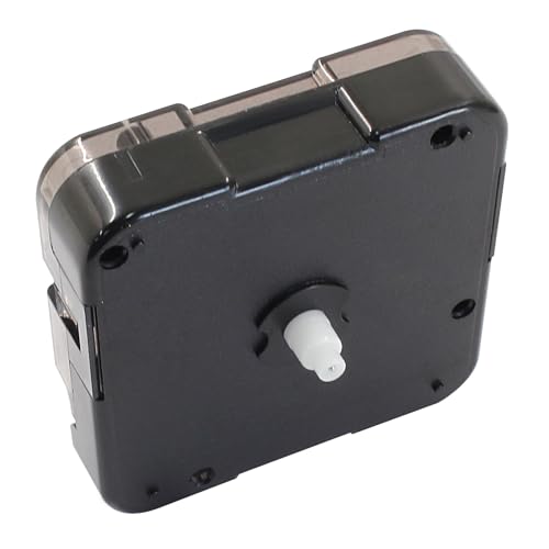 Suiwotin 8mm/0.31 Inch Shaft Clock Mechanism Replacement for Wall & Desk Clocks