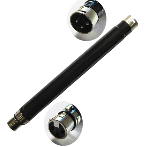 30 cm Electric Reciprocating Tools Vac-U-Lock Personal Vacuum Machine Accessory Adapter 3 XLR Extension Rod SIX Mechin Extension Tube (30cm Steel)