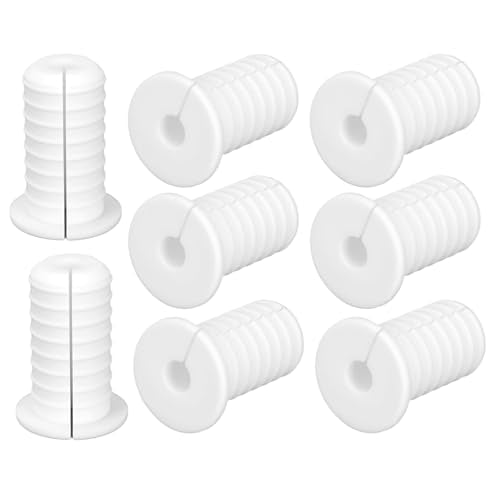 White 4pcs Cable Grommets 3/4 Inch for Starlink & Cable Management Kit