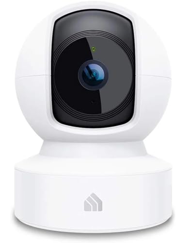 Tapo Kasa 1080p Indoor Pan/Tilt Security Camera - White, Baby & Pet Monitor EC70
