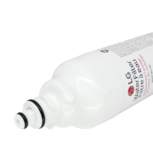 LG LT800P 6-Month Refrigerator Water Filter 1 Pack NSF Certified White