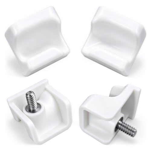 BERPSE 4-Pack Sub Zero Freezer Lower Basket Retainer 7009399 Replacement