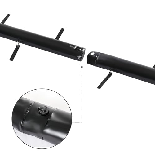 2 Pack 6 ft Flood Barrier for Home, Reusable Outdoor Water Barriers,Water Barrier for Flooding,Sand Bags for Flooding,Flood Barrier for Home Flood Prevention for Rainy Season 0.6MM Thick