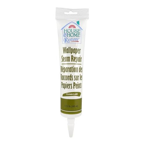 Red Devil 0878 Wallpaper Seam Repair Adhesive 5 oz - Clear Wall Glue & Paste