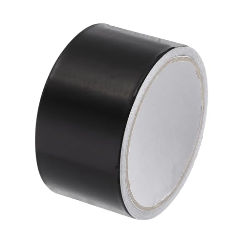 uxcell Aluminum Foil Tape 2 Inch x 10 Yards Black High Temperature Tape for HVAC, Sealing, Patching Hot and Cold Air Ducts 1 Pcs