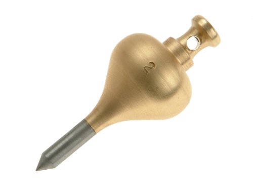 Monument 249d Brass Plumb Bob 4.1/2oz Size 2