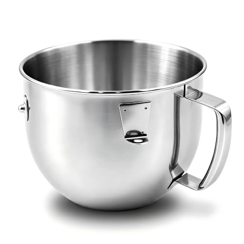 5 Quart KitchenAid Bowl-Lift Mixing Bowl; 18/8 Stainless Steel, for K5SS/K5ASBP