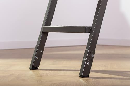 LME 7 ft. 10 in. to 10 ft. 2 in. Insulated Steel Attic Ladder, 22.5 in. x 54 in. with 400 lbs. Maximum Load Capacity
