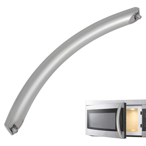 Wadoy ME16K3000AS Silver 12-1/8" Samsung Microwave Door Handle Replacement, DE94-02409C