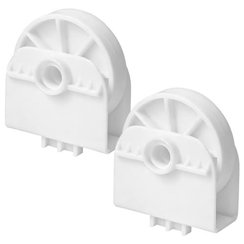 2 Pcs AHJ72909001 Refrigerator Freezer Drawer Rollers for LG Kenmore – Roller Assembly