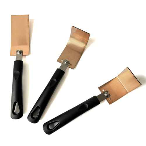 Copper Spoon Welder Backer Tools Welders Helper MIG Spot Welding Equipment with 3 Plate Set, Flat/Angle/Curved Copper Paddle Backer