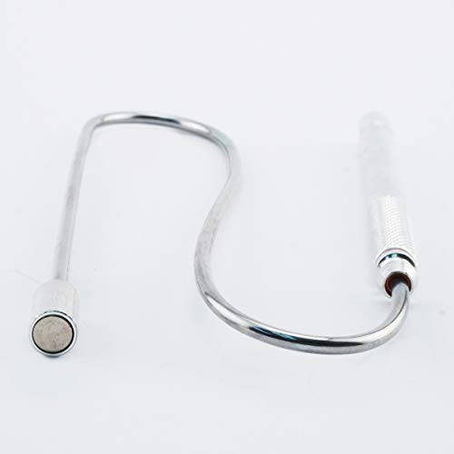 Master Magnetics Bend-It Bendable Magnetic Pick-Up Tool - Strong Retrieving Magnet for Screws, Nails, and Small Hand Tools - Ideal for Mechanics and Plumbers - 2 lb Hold - 19” L