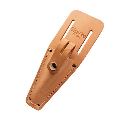 18 oz Brass Plumb Bob with Leather Sheath (15-018S)