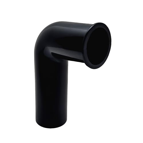 Garbage Disposal Drain Elbow Replacement Kit 1.5-inch PVC Connector with Flange & Gasket