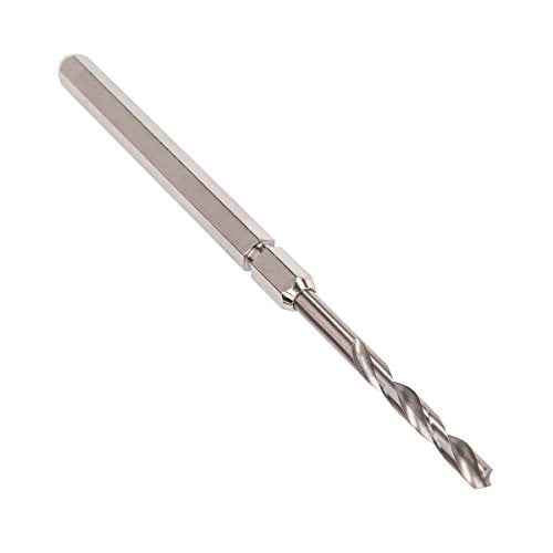Spyder ¨ö-inch Hex10 HSS Hole Saw Pilot Bit, ¨ù-inch x 7-¨û-inch, Compatible with Rapid Core Eject, for Wood and Metal
