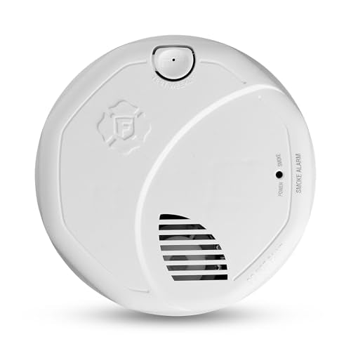 First Alert 10-Year Battery Smoke Alarm with Dual Sensors - Precision Detection, 1 Pack